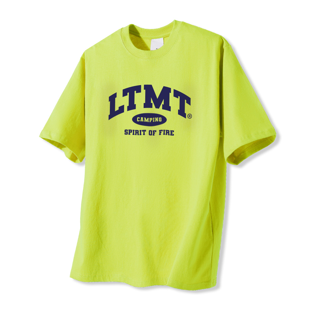 베이직 LTMT 반팔티셔츠 옐로우그린
